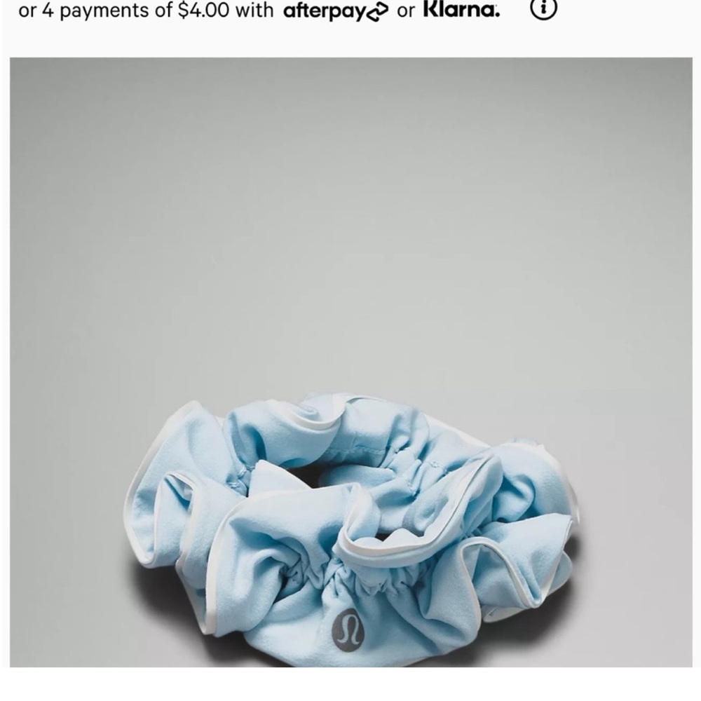 Lululeom scrunchies